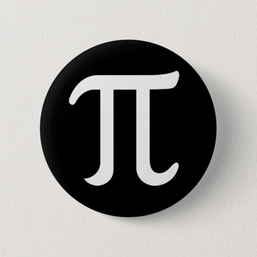 Happy Pi Day Ronde Button 5,7 Cm (Voorkant)