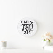 Happy Pi Day Ronde Klok (Huis)