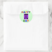 HAPPY PI DAY RONDE STICKER (Tas)