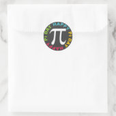Happy Pi Day Stickers felle kleuren (Tas)