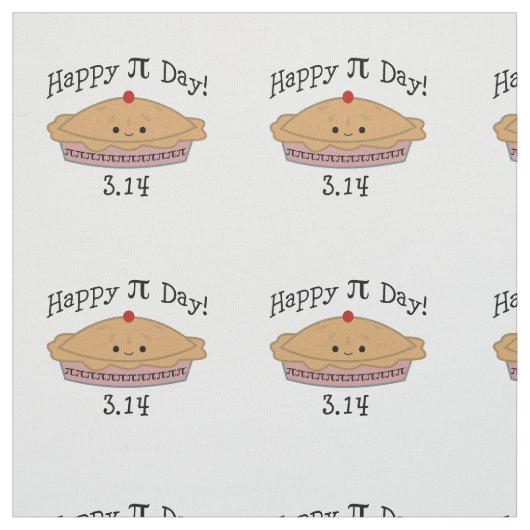 Happy Pi Day Stof (Swatch)