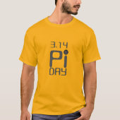 Happy Pi Day T-shirt (Voorkant)