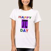 HAPPY PI DAY T-SHIRT (Voorkant)