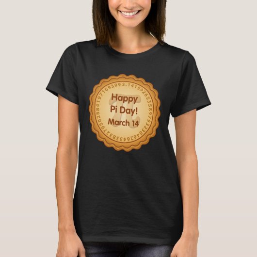 Happy Pi Day T-shirt voor dames (Voorkant)