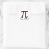 Happy Pi Day-T - shirts en cadeaus Ronde Sticker (Tas)
