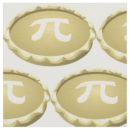 Happy Pi Day taartstof Stof (Close Up)