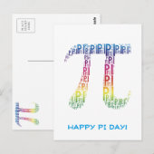 Happy Pi Day | Viel Briefkaart (Voorkant / Achterkant)
