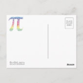 Happy Pi Day | Viel Briefkaart (Achterkant)