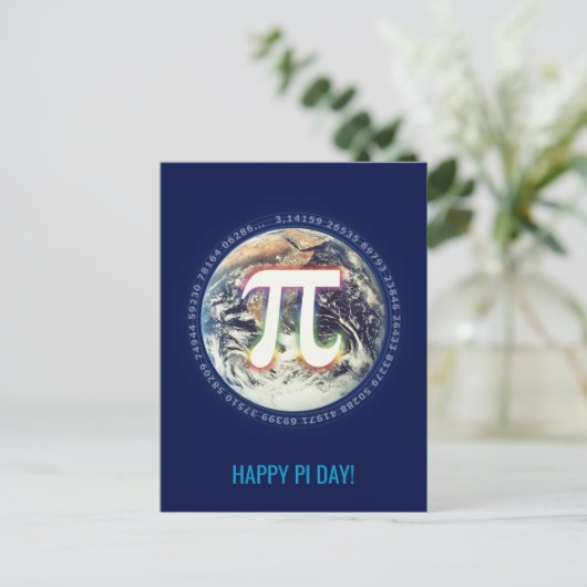 Happy Pi Day | Viel Briefkaart (Staand voorkant)