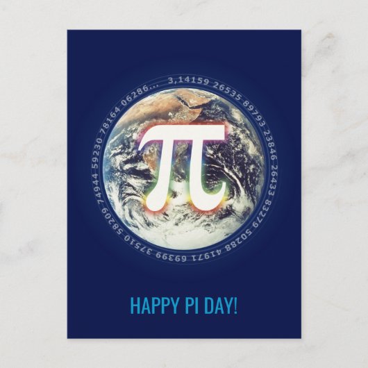 Happy Pi Day | Viel Briefkaart (Voorkant)