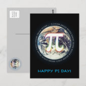 Happy Pi Day | Viel Briefkaart (Voorkant / Achterkant)