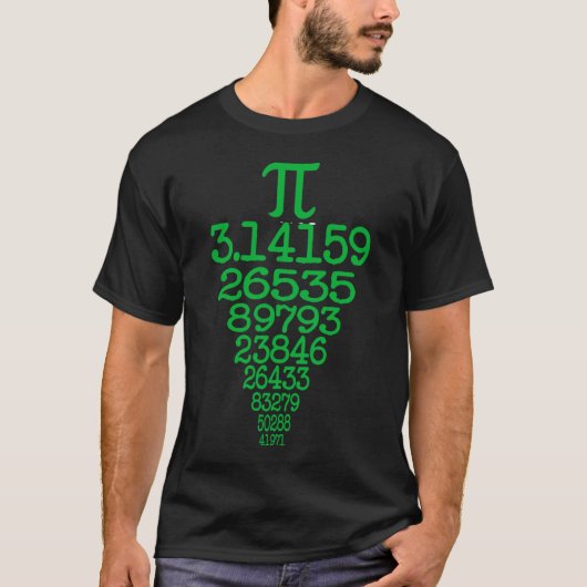 Happy Pi Day Wiskunde Geek Gift Science T-shirt (Voorkant)