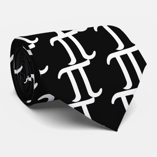Happy Pi Day wiskunde science geek Stropdas (Opgerold)