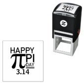 Happy Pi Day Zelfinktende Stempel (In situ)