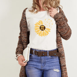 Happy Pi Day Zonnebloem T-shirt