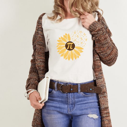 Happy Pi Day Zonnebloem T-shirt