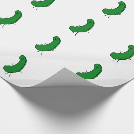 Happy Pickle Cadeaupapier (Hoek)