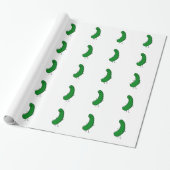 Happy Pickle Cadeaupapier (Uitgerold)