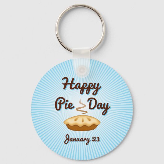 Happy Pie Day, 23 januari, Sleutelhanger (Achterkant)