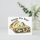 Happy Pie Day - Apple Pie Briefkaart (Staand voorkant)