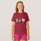 Happy PIg 2019 Original 3D Girl T-shirt (Voorkant volledig)