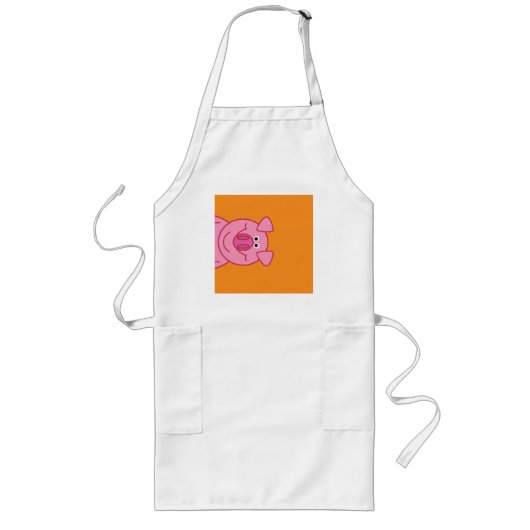 HAPPY PIG APRON LANG SCHORT (Voorkant)