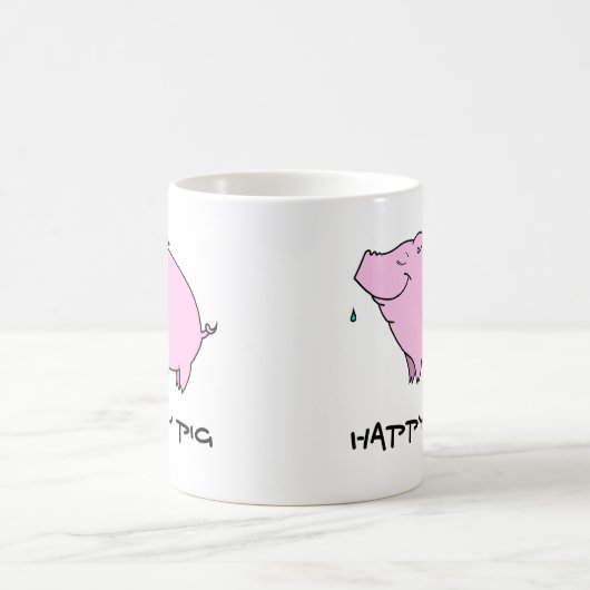 Happy Pig Classic White Mok (Center)