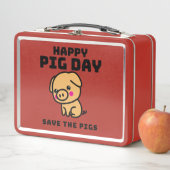 Happy Pig Day save the Pigs Pig save (In situ)