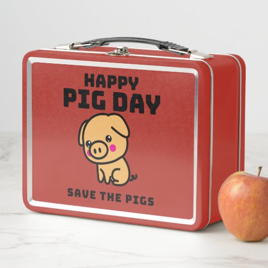 Happy Pig Day save the Pigs Pig save (In situ)