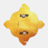 Happy PIg Jaar 2019 Originele 3D Gold Favor Box TO Bedankdoosjes (Uitgevouwen)