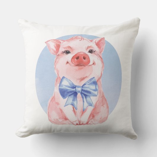 Happy Pig Kussen (Voorkant)