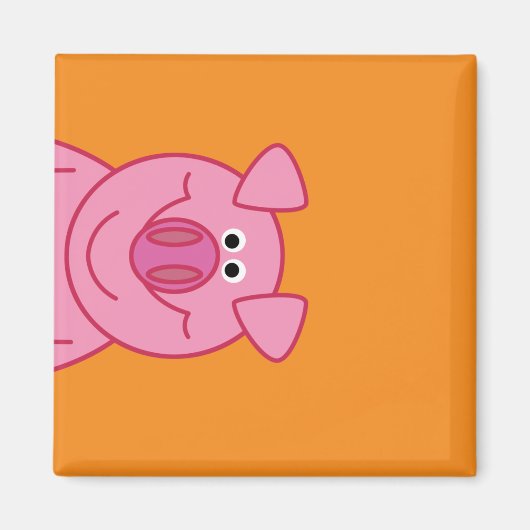 HAPPY PIG MAGNEET (Voorkant)