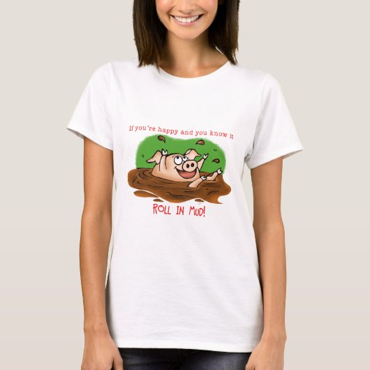 Happy Pig T-shirt (Voorkant)