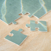 Happy Pig zwemt met de Fishing Puzzle Legpuzzel (Zijkant)