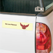 Happy Pigeon Bumpersticker (Op Truck)