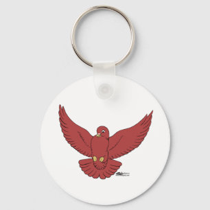 Happy Pigeon Sleutelhanger