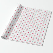 Happy Piggy Wrapping Paper Cadeaupapier (Uitgerold)