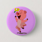 Happy Piglet Button (Voorkant)