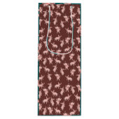 Happy piglet wijnzak wijn cadeautas (Voorkant)