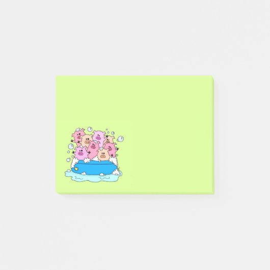 Happy Pigs Sticky Notes (Voorkant)