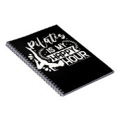 Happy Pilates Instructor Girl Funny Pilates Lover Notitieboek (Rechterzijde)