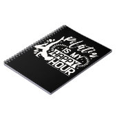 Happy Pilates Instructor Girl Funny Pilates Lover Notitieboek (Linkerzijde)