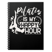 Happy Pilates Instructor Girl Funny Pilates Lover Notitieboek (Voorkant)