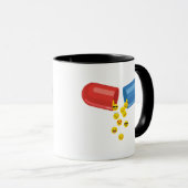 Happy Pill: positieve motieven Mok (Voorkant rechts)