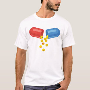 Happy Pill: positieve motieven T-shirt