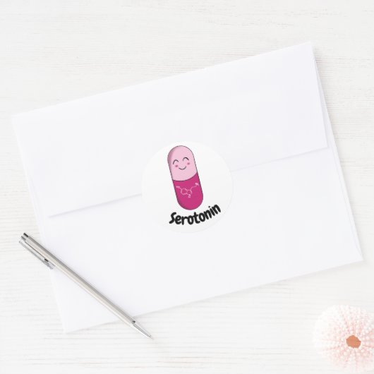 Happy Pill Sticker - Serotonine (Envelop)