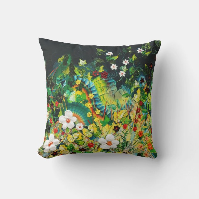 Happy Pillow Kussen (Voorkant)