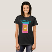 Happy Pills Medication Capsule Guinea Pig T-shirt (Voorkant volledig)