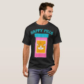 Happy Pills Medication Capsule Guinea Pig  T-shirt (Voorkant volledig)