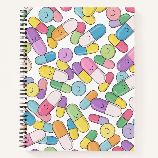Happy Pills - Notitieboek (Voorkant)